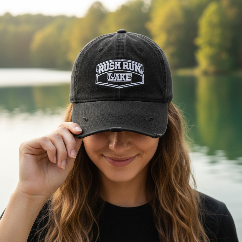 Woman Bokeh Lake